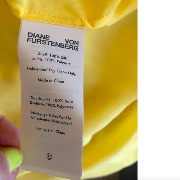 Diane von Furstenberg Haven Snake Print Silk Ruffle Dress - Picture 8 of 10